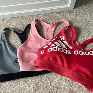 3 Adidas Sports Bras